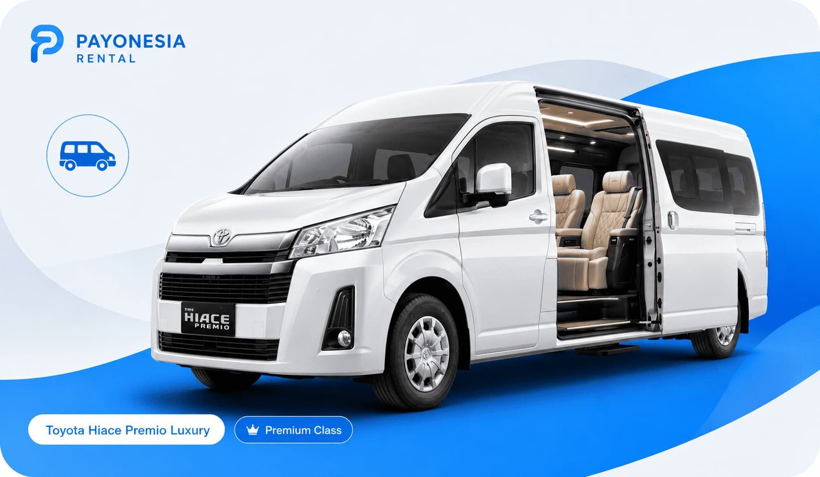 sewa hiace luxury jogja